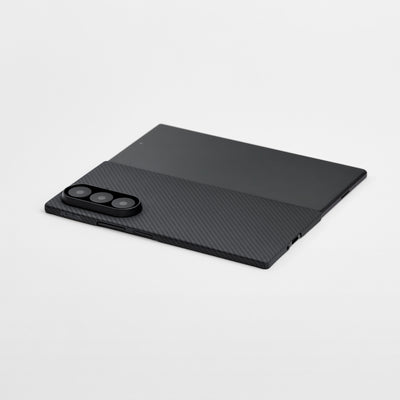 Pitaka Z Fold 7 Fusion Weaving Case With Ultra-Slim Touch - Black/Gray