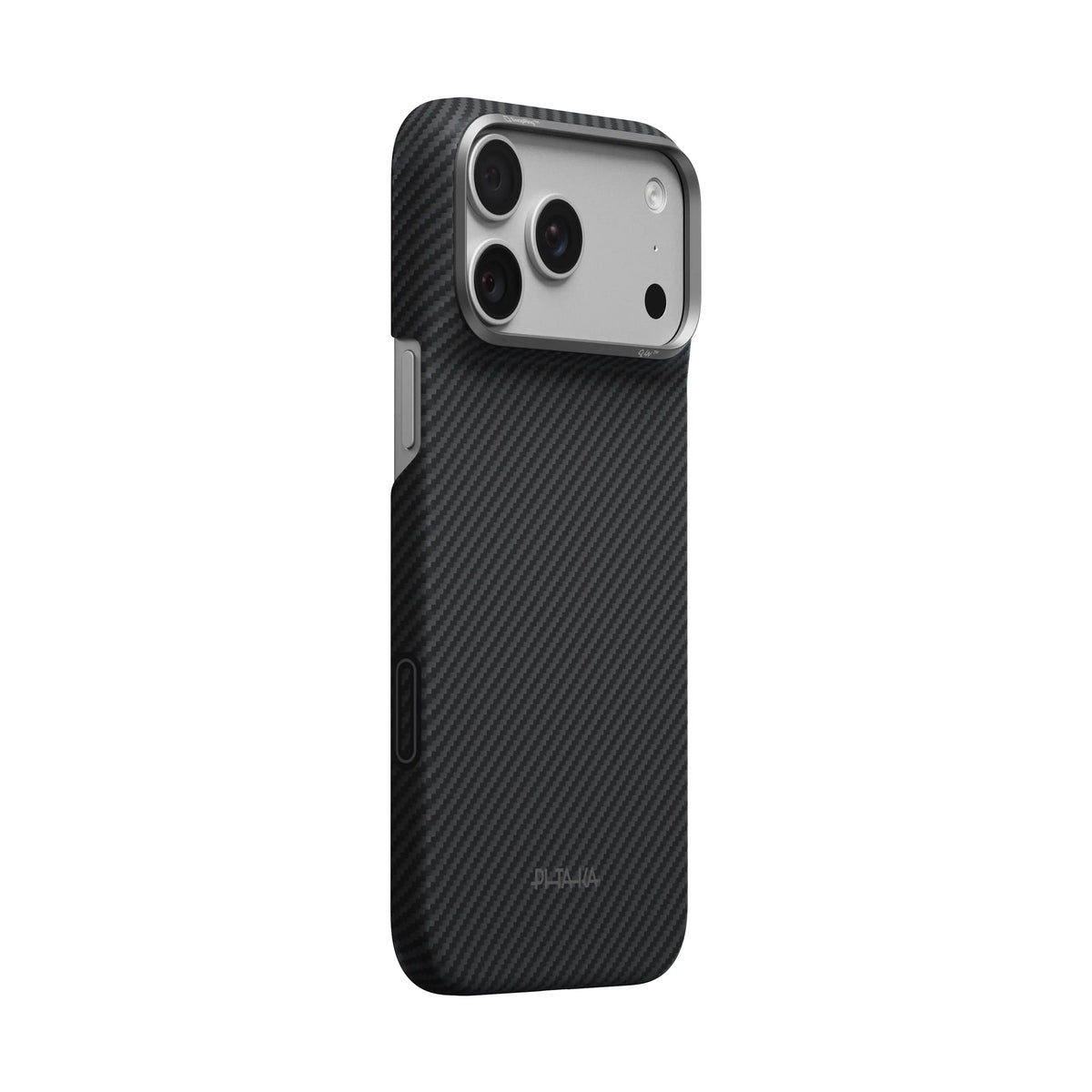 Pitaka Ultra-Slim Case With PitaTap Camera Control for iPhone 18 Pro - Black/Gray
