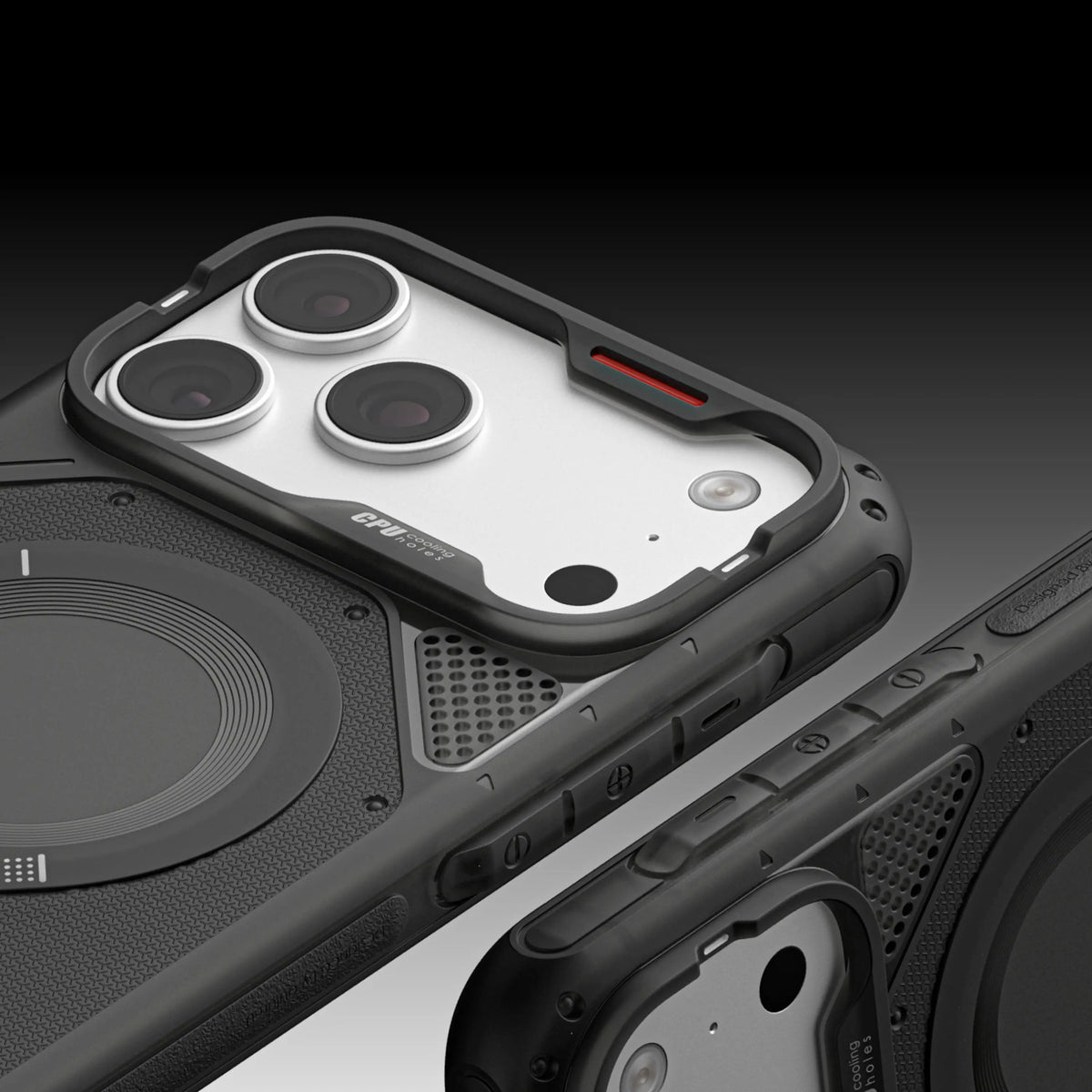 Aulumu Rugged Outdoor Case With Camera Control Cover for iPhon 18 Pro - A18