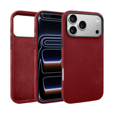 Kadife Alcantara Leather Case For iPhone 17 Pro Max