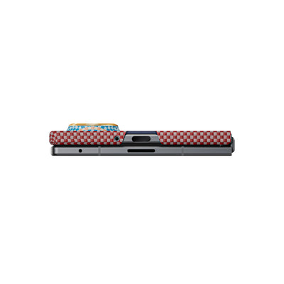 Pitaka Z Fold 8 Fusion Weaving Case With Ultra-Slim Touch - California Sunset
