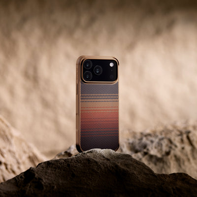 Pitaka Aramid Fiber Pro-Guard Case for iPhone 17 Pro - Sunset
