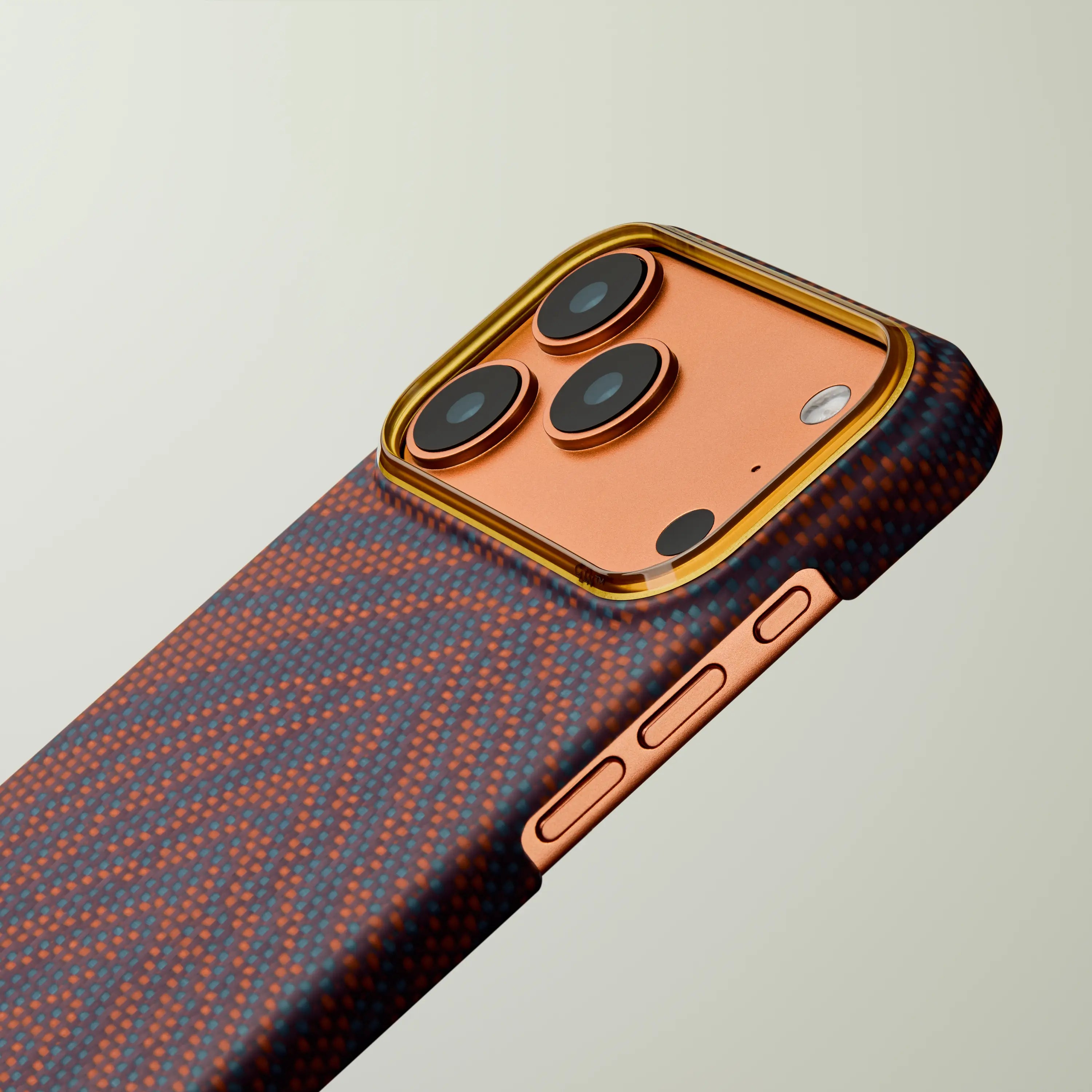 Pitaka Ultra-Slim Case With PitaTap Camera Control for iPhone 17 Pro Max - Breath of Veins