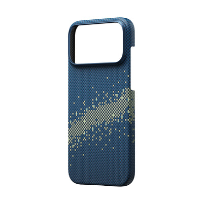 Pitaka Aramid Fiber Ultra-Slim Case With PitaTap Camera Control for iPhone 17 Pro Max - Milky Way Galaxy