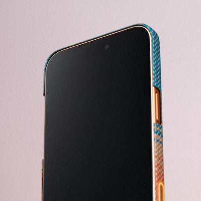 Pitaka Ultra-Slim Case With PitaTap Camera Control for iPhone 17 Pro Max - Sunset California Dream 01
