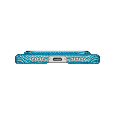 Pitaka Aramid Ultra-Slim Case With PitaTap for iPhone 17 Pro - Lucid Blue