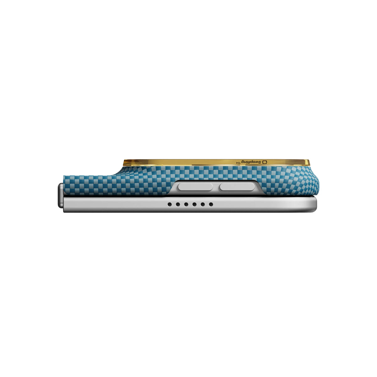 Pitaka Edge Aramid Fiber Case With PitaTap Camera Control For iPhone Duo - Sunset California