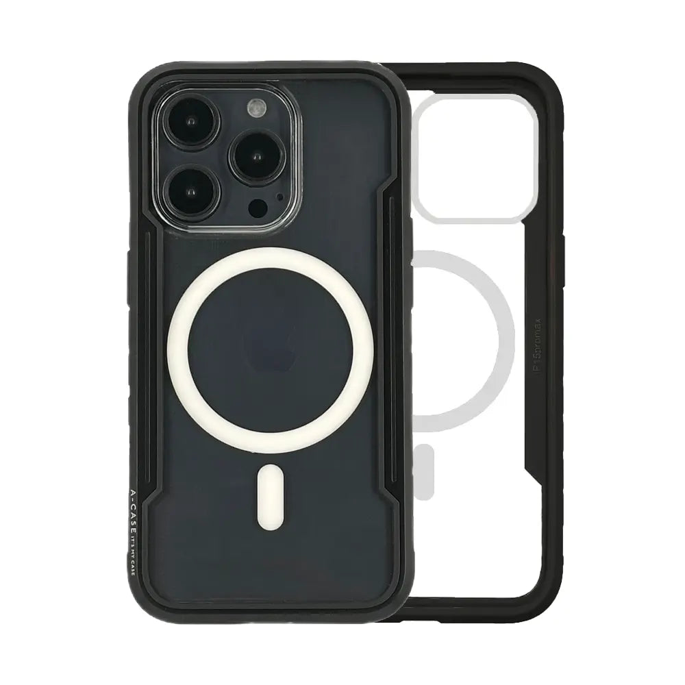Asker Series For iPhone 15 Pro Max - Gray