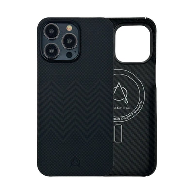 Zikzak Aramid Fiber Case For iPhone 15 Pro Max - Blue