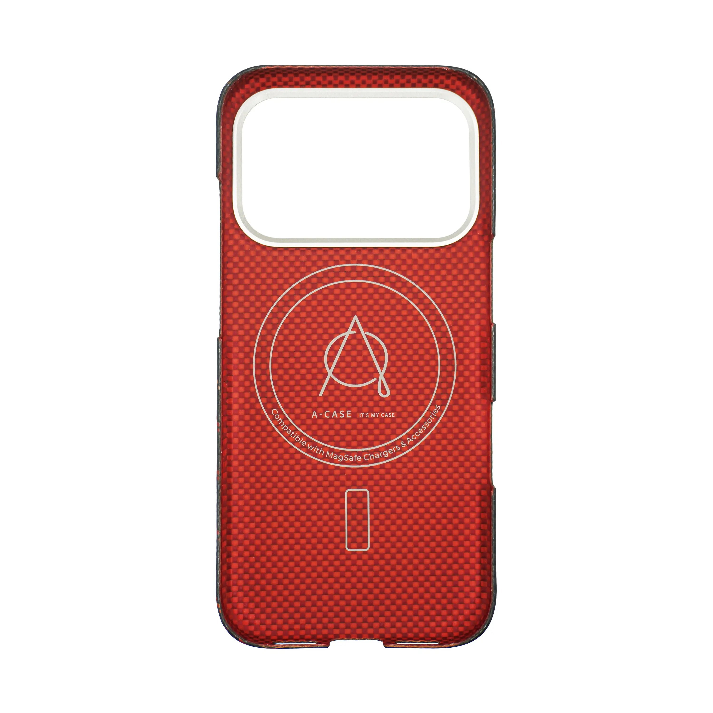 A-Case Aramid Fiber Case For iPhone 17 Pro - Autumn