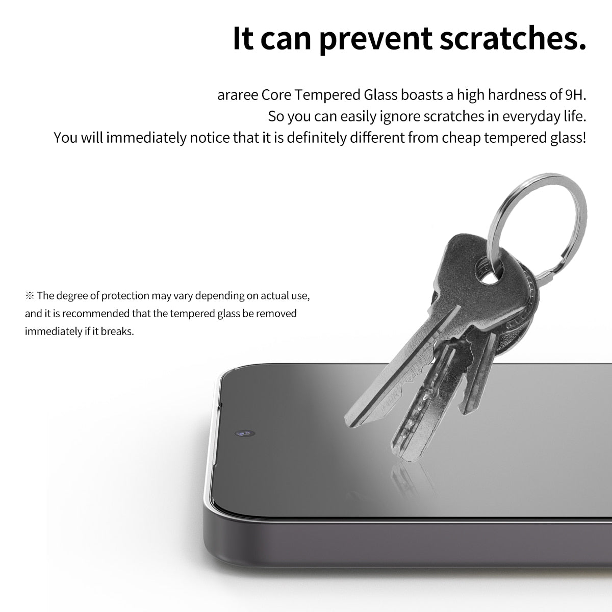 araree Samsung Galaxy S24 Ultra Clear Screen Protector Full Cover