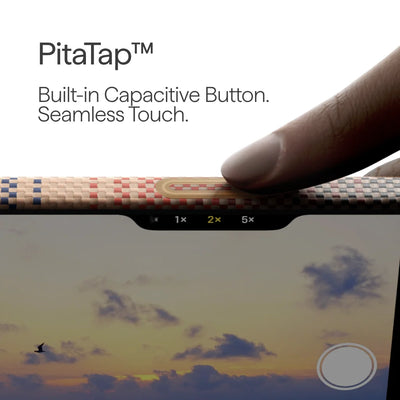 Pitaka Aramid Fiber Ultra-Slim Case With PitaTap Camera Control for iPhone 17 Pro - Sunset