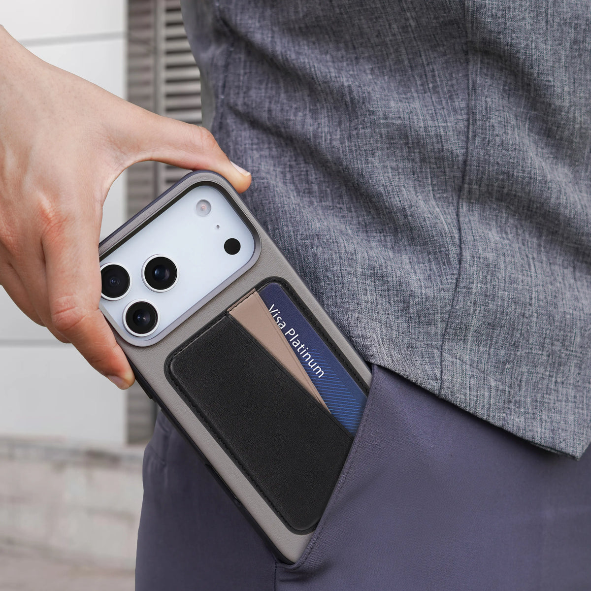 A-Case Vegan Leather Premium Magsafe Card Holder - Kilyos