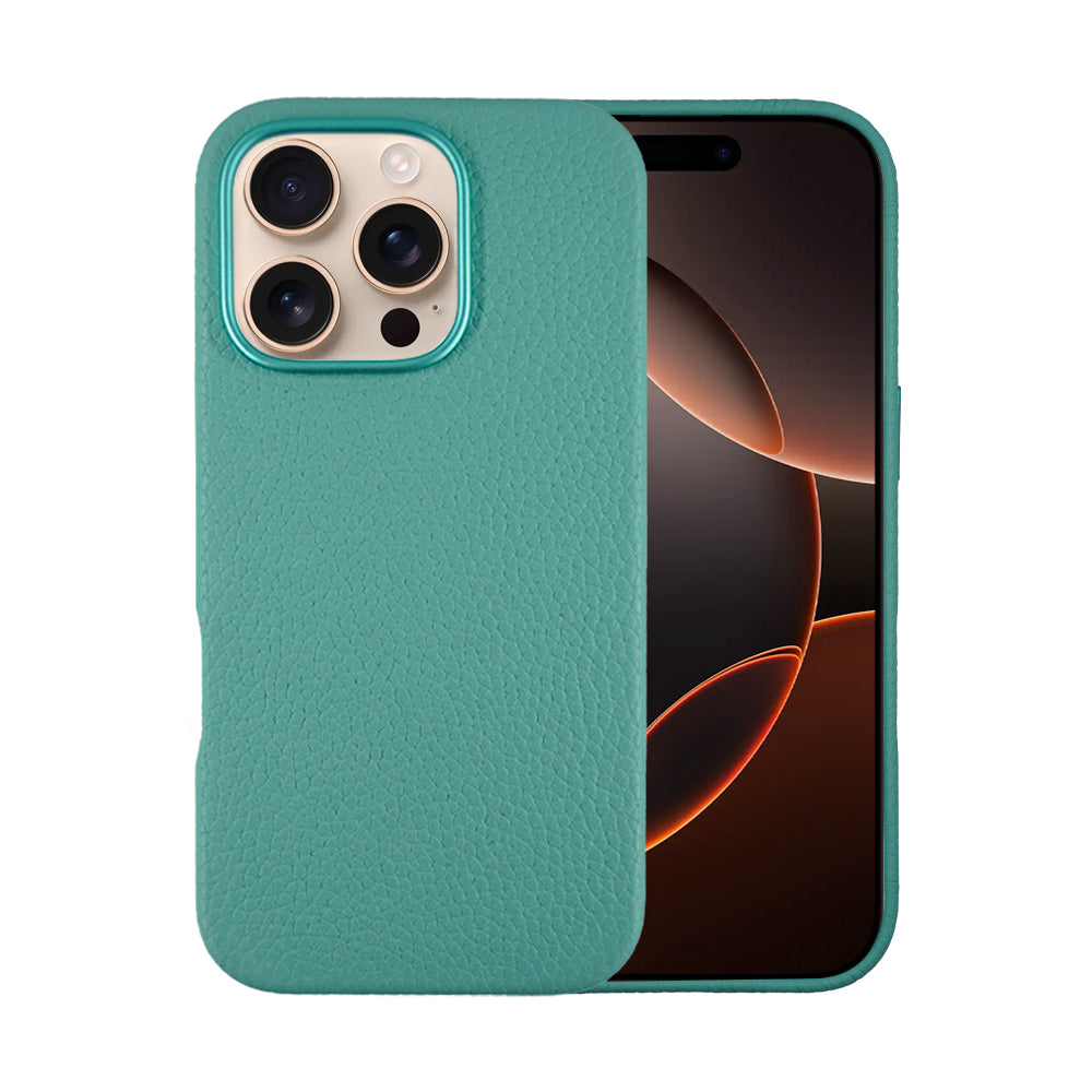 A-Case Genuine Leather case for iPhone 16 Pro - Amur