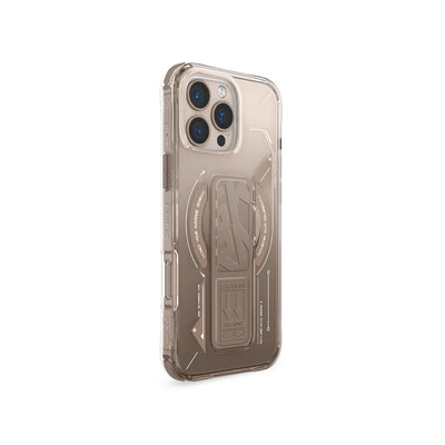 Skinarma HELIO Mag-Charge iPhone 16 Series with Grip Stand - Gold