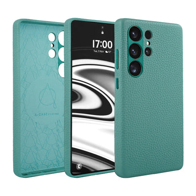 A-Case Genuine Leather Case for Galaxy S25 Ultra - Amur