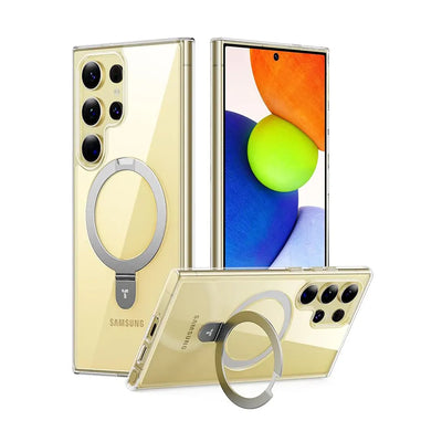 Magnetic Ostand Ring Case