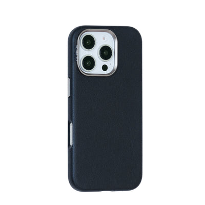 Le Prius Birman TPU Leather Case For iPhone 16 Series - Black