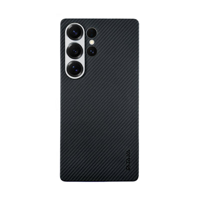 Pitaka Tactile Woven Case for Samsung S25 Ultra - Black/Gray