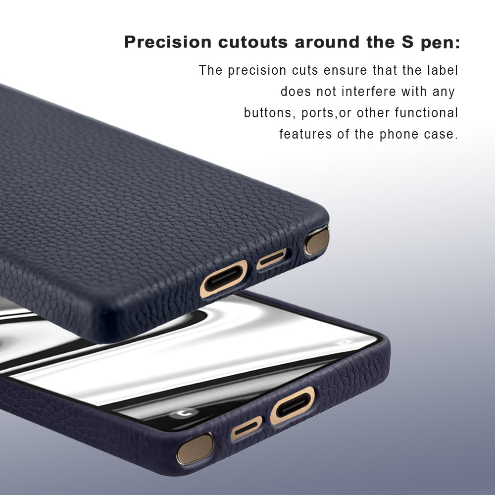 A-Case Genuine Leather Case for Galaxy S25 Ultra - Amur