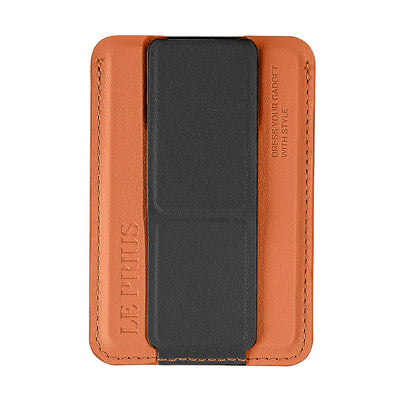 Bengal Card Holder with Magnetic Grip and Extendable Stand-Black