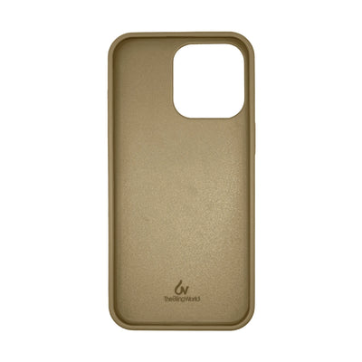 Crystal Studded Phone Case for iPhone 15 pro Max -Gold