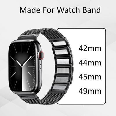 A-Case Apple Watch Magnetic Steel Band - Hasir