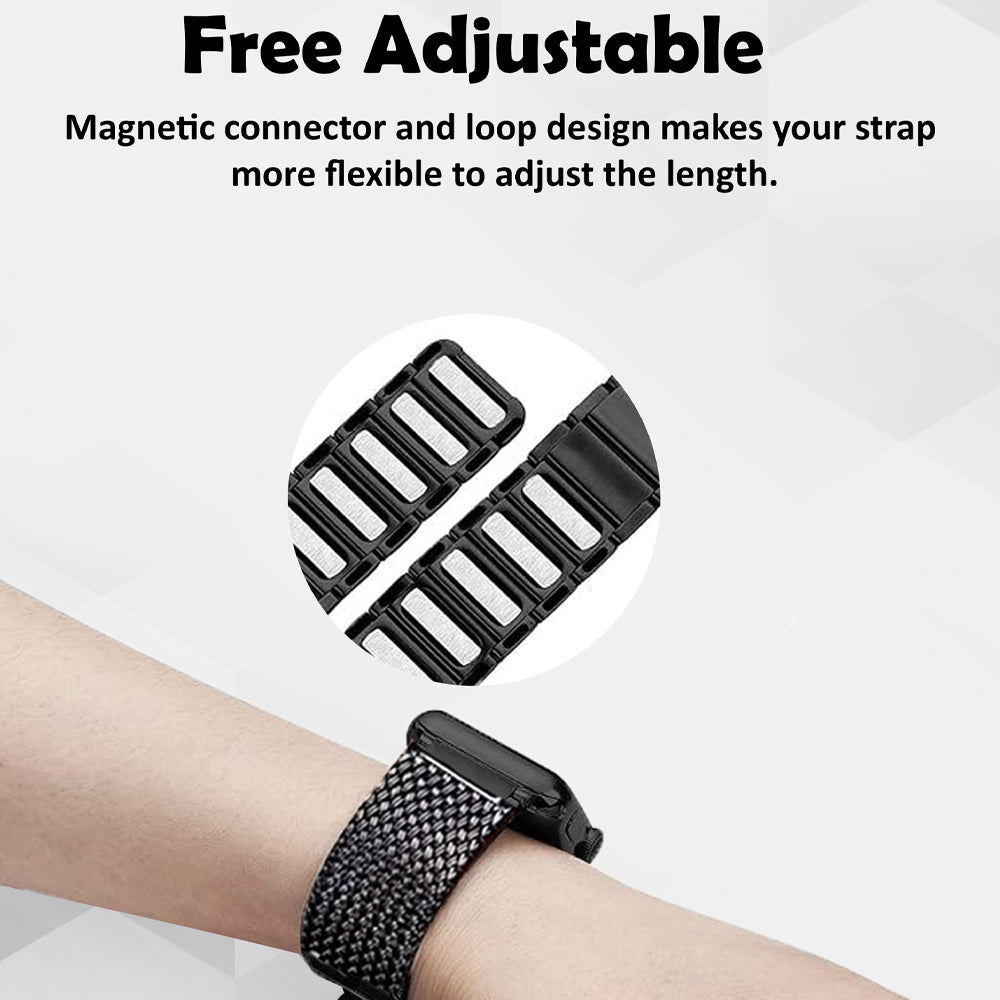 A-Case Apple Watch Magnetic Steel Band - Hasir
