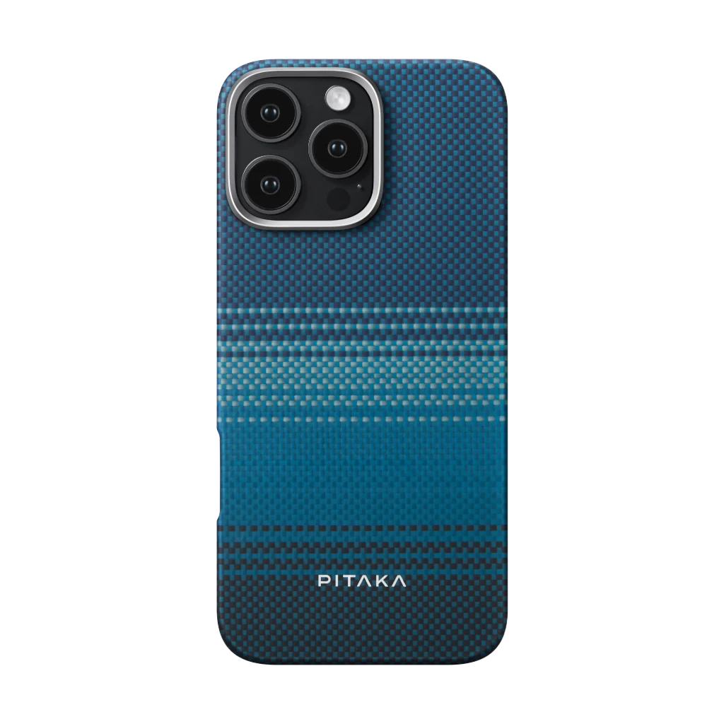 Pitaka Tactile Woven Case for iPhone 16 Pro - Moonrise
