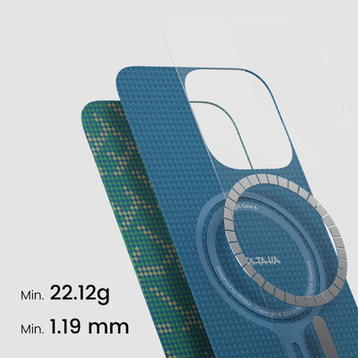 Pitaka Aramid Fiber Ultra-Slim Case With PitaTap for iPhone 16 Pro - PTK