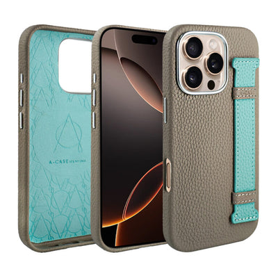 A-Case Genuine Leather Case For iPhone 16 Pro Max - Amur Pro
