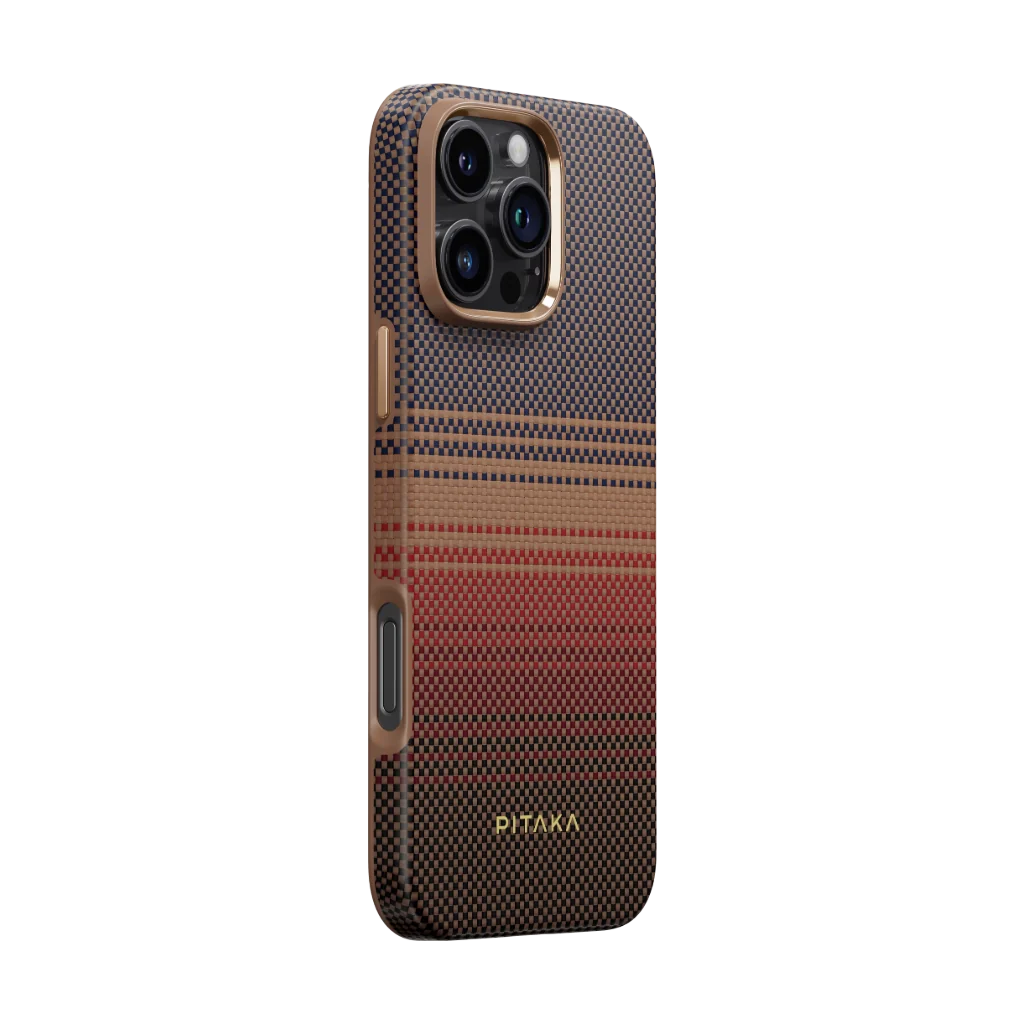 Pitaka Military-Grade Protective Case for iPhone 16 Pro Max - Sunset
