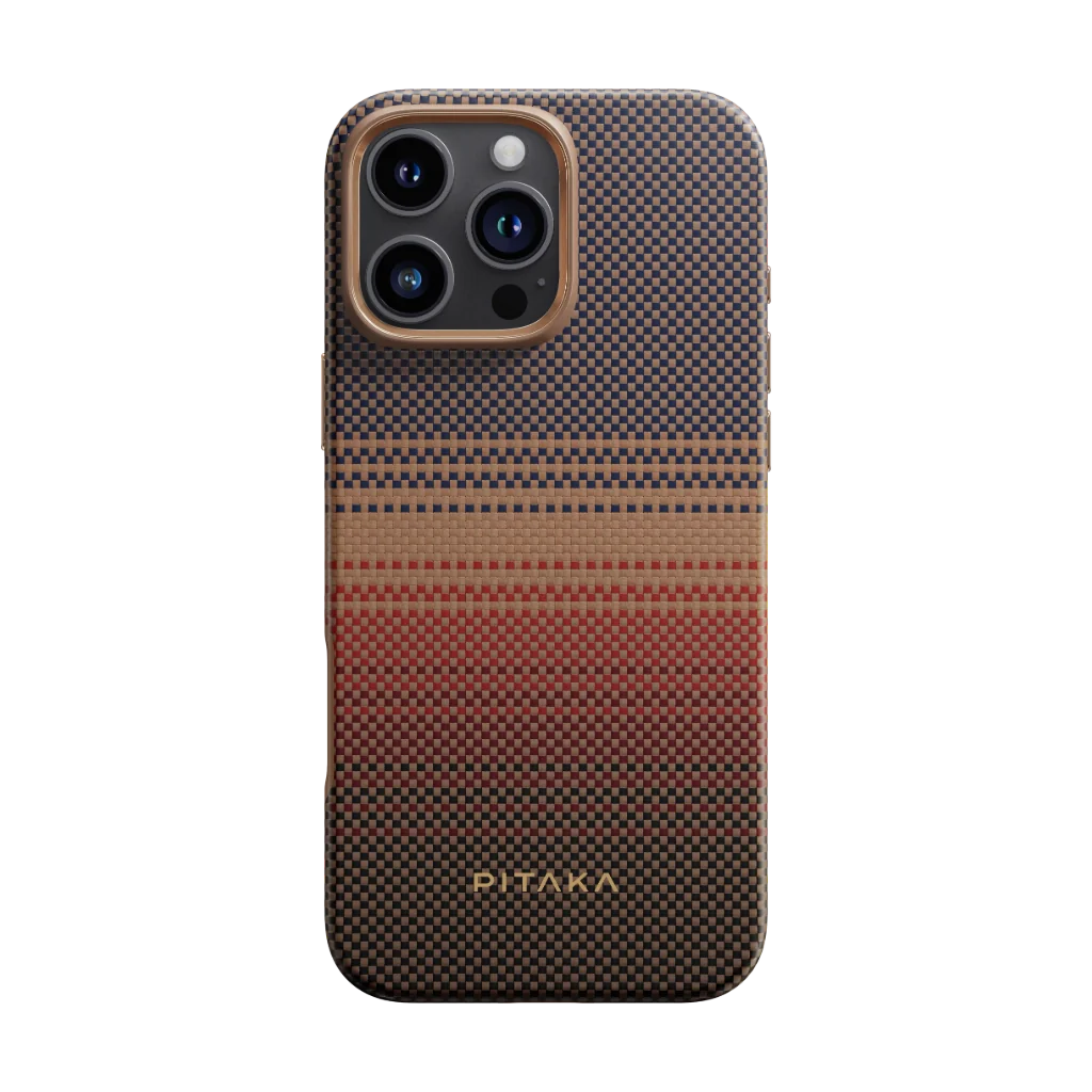 Pitaka Military-Grade Protective Case for iPhone 16 Pro Max - Sunset