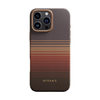 Pitaka Military-Grade Protective Case for iPhone 16 Pro Max - Sunset