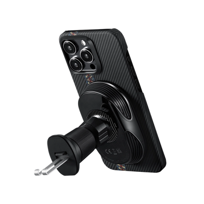 Pitaka Magnetic Car Phone Holder For Air Vent - Black