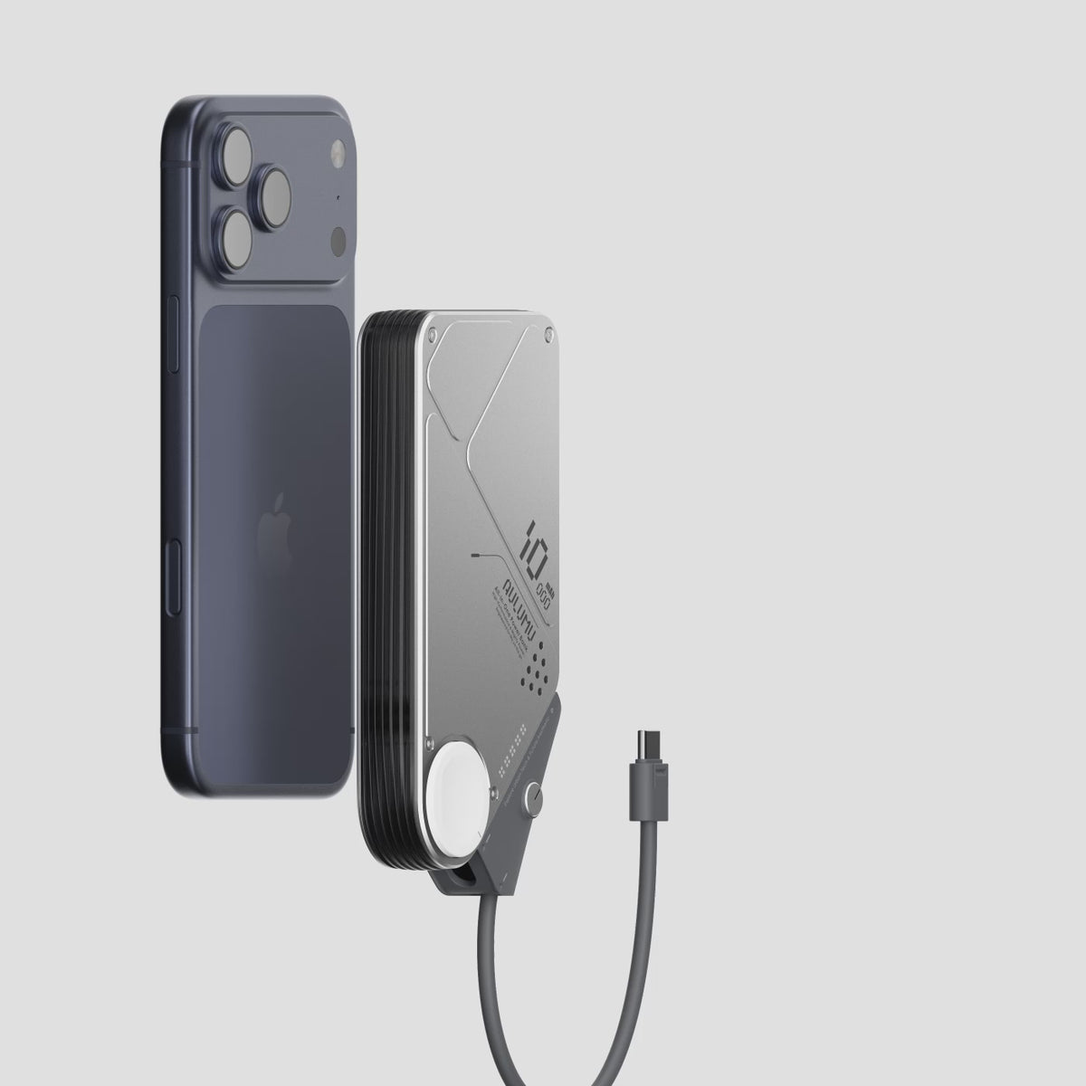 Aulumu 10000mAh Multi-Charging Dual-Mag Power Bank - M10