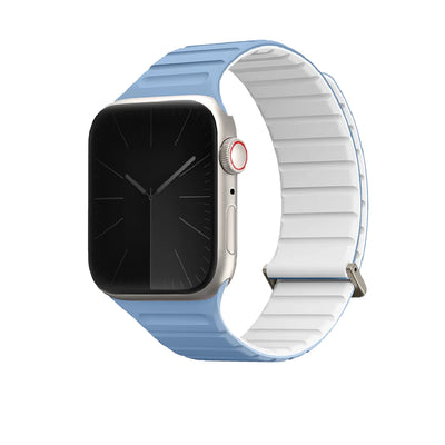 Uniq Revix Evo Reversible Magnetic Apple Watch Strap 49/45/44/42MM – Soft Mint / beige