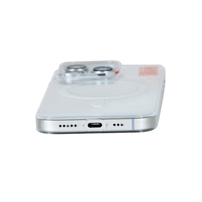 Le Prius Ragdoll Clear Case For iPhone 16 Series - Orange