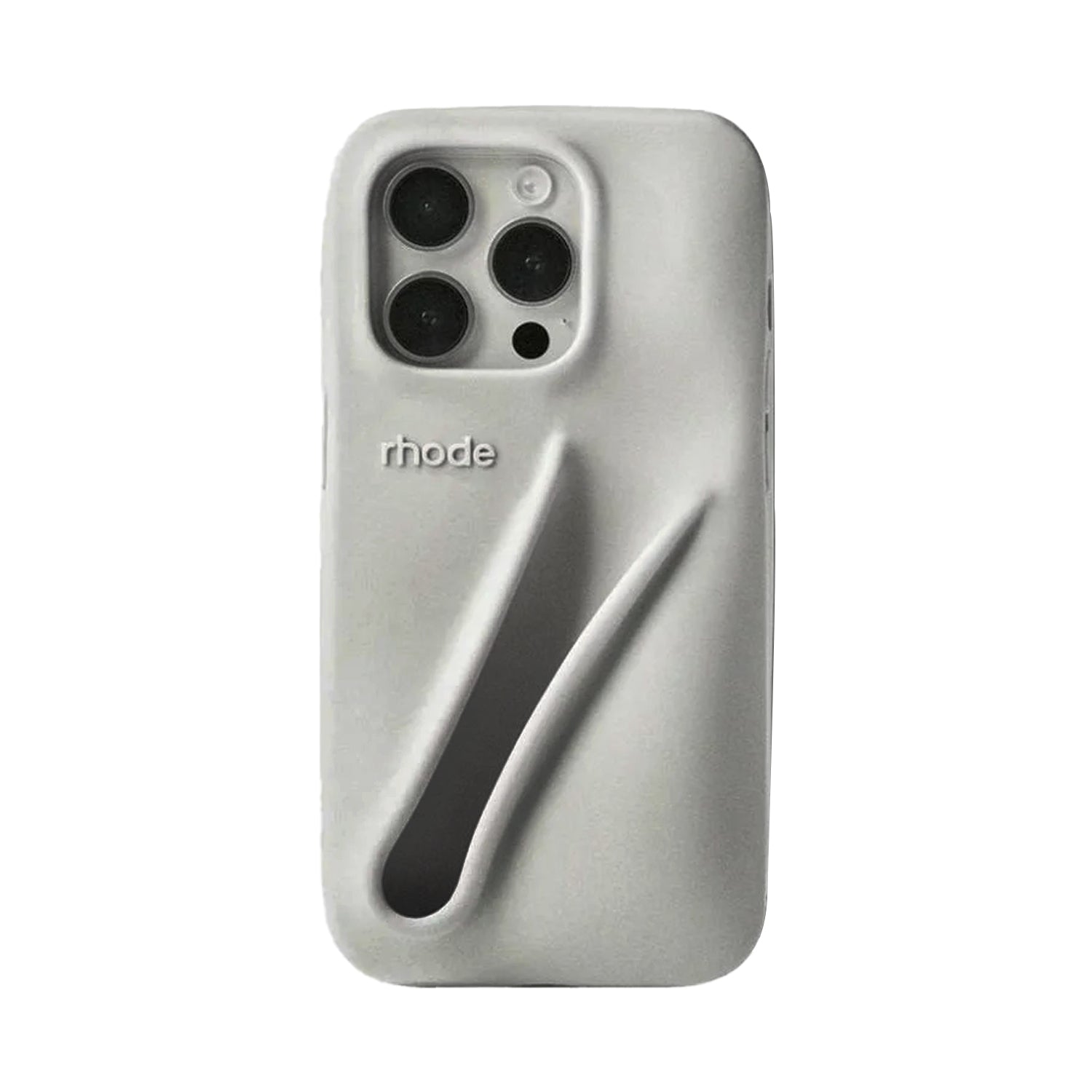Rhode Lip Case iPhone 16 Pro Max ( Case Only ) - Gray