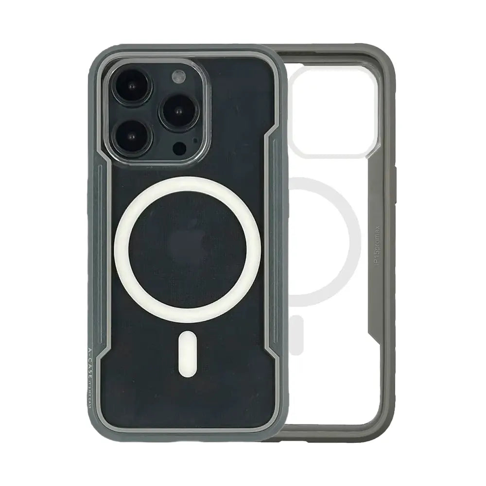Asker Series For iPhone 15 Pro Max - Gray